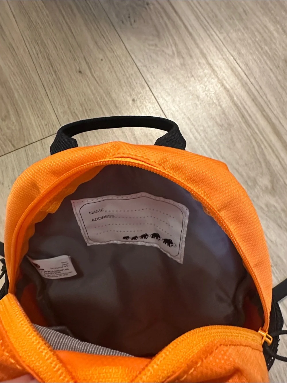 New! Mammut First Zip 4L Hiking Backpack